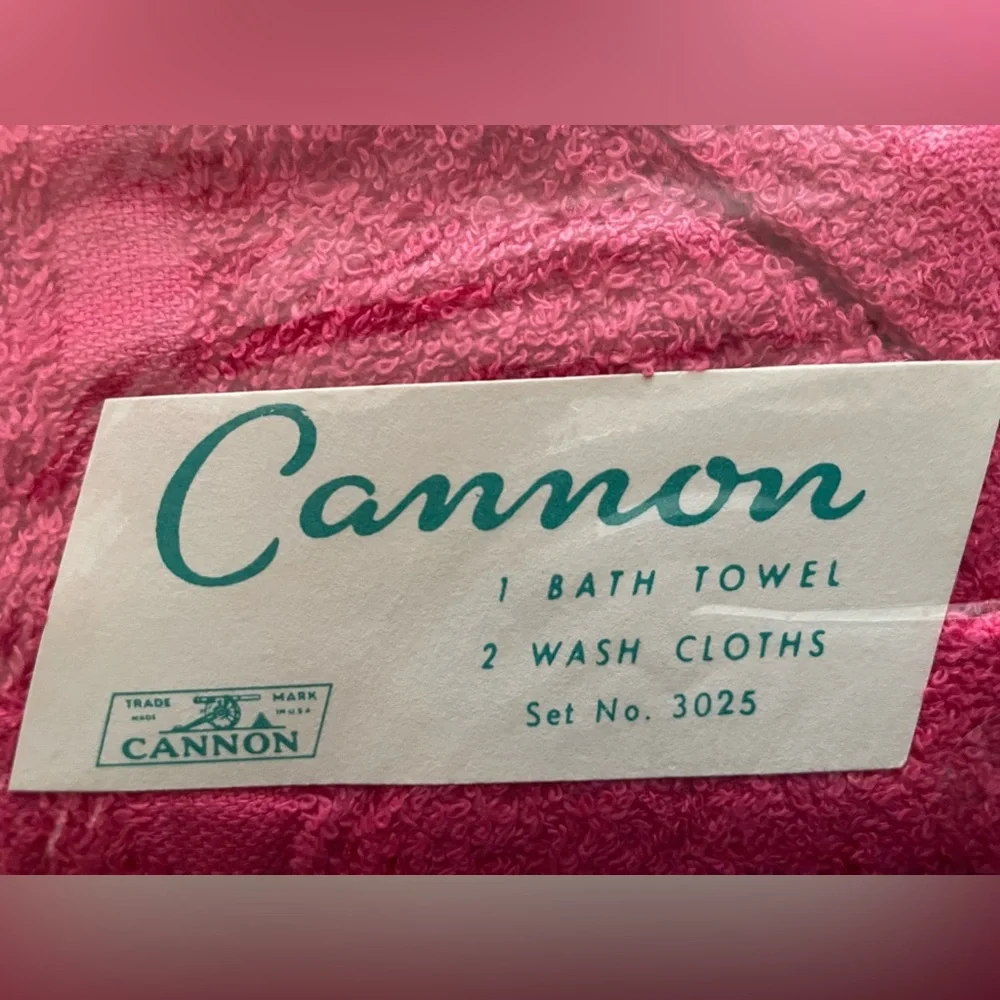 1950’s Canon towel gift set in package